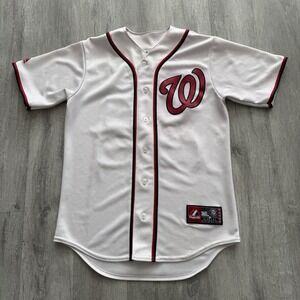 Majestic Washington Nationals Bryce Harper Size Small Baseball Jersey Stitched